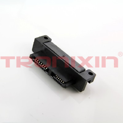 SATA 7+6P 90 degrees Outlet Female C