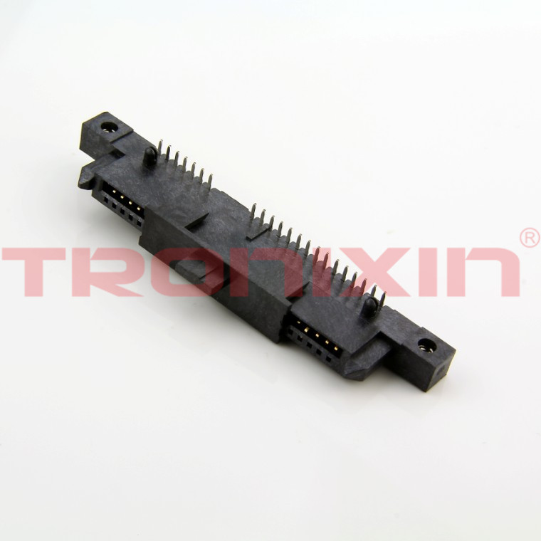 SATA 7+15P DIP 90 degrees Female CON