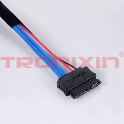 SATA 7+6P         CABLE